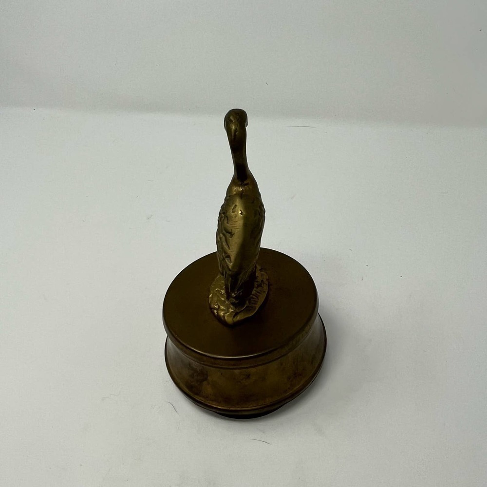 Vintage Price Products Solid Brass Music Box Crane - Picture 3 of 7